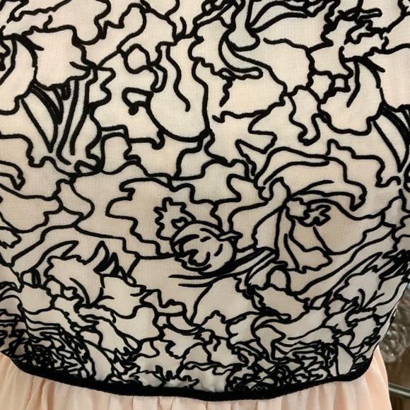 Teen Vogue for Macy's Style Lab Cocktail Dress- Sz MED side cut out Color blush - Picture 9 of 11